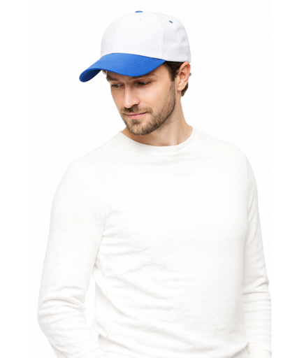 Promosyon Şapka Polyester Şapka - B. Saks Mavi Şapka